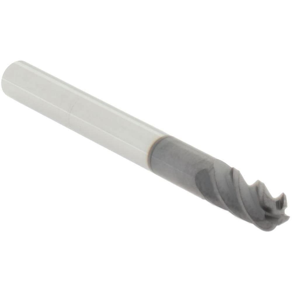 Corner Radius End Mill: 3/16