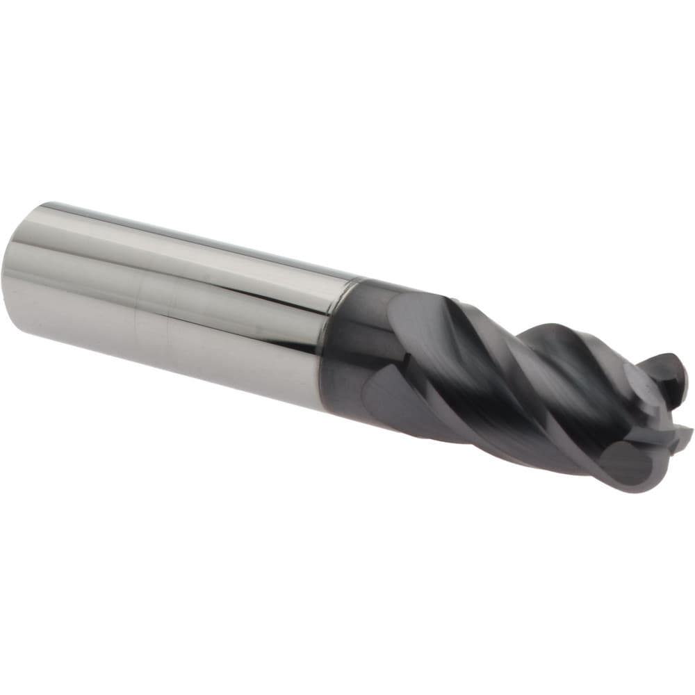 Corner Radius End Mill: 3/8