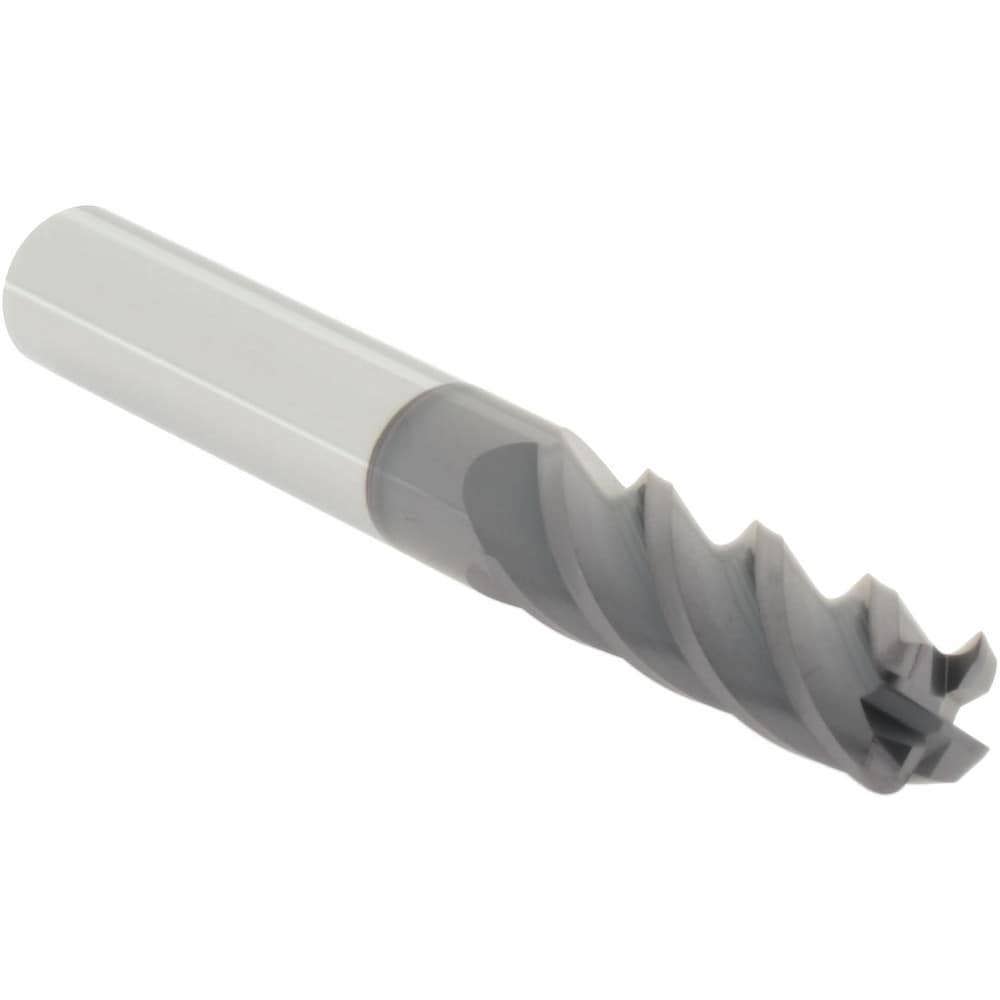 Corner Radius End Mill: 3/8