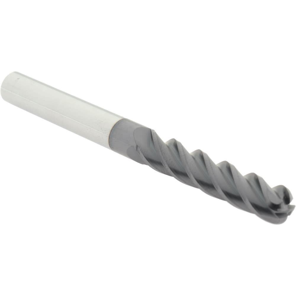 Corner Radius End Mill: 3/8