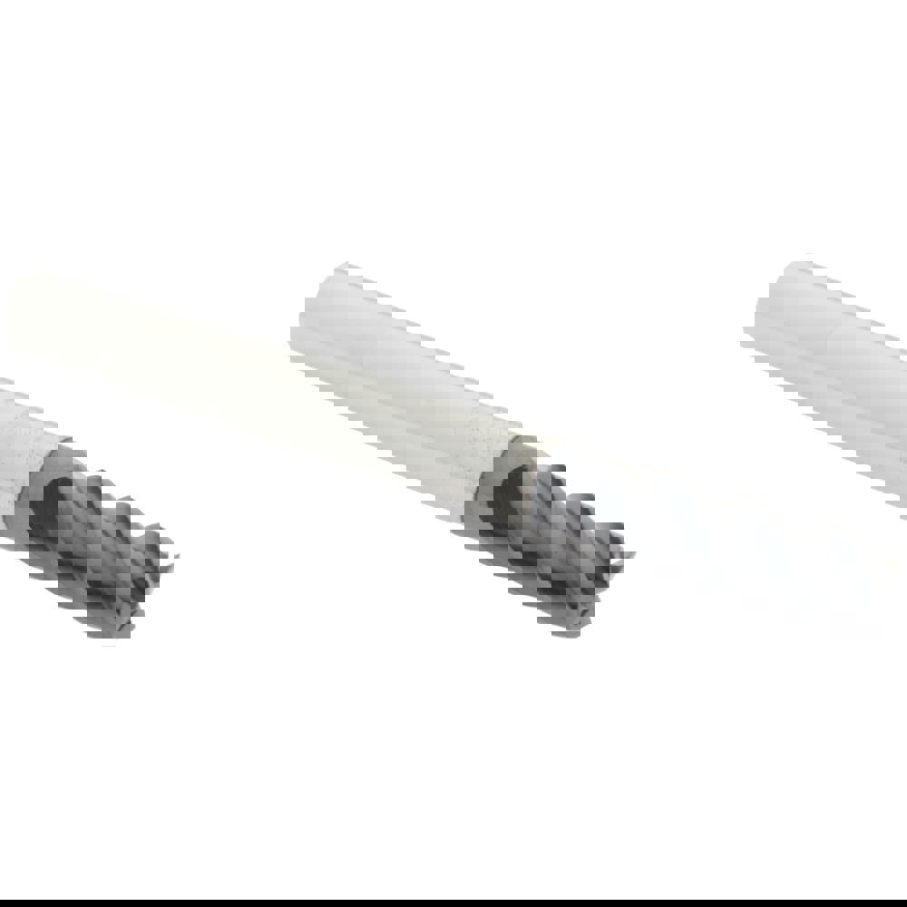 Square End Mill: 4 Flutes, Solid Carbide