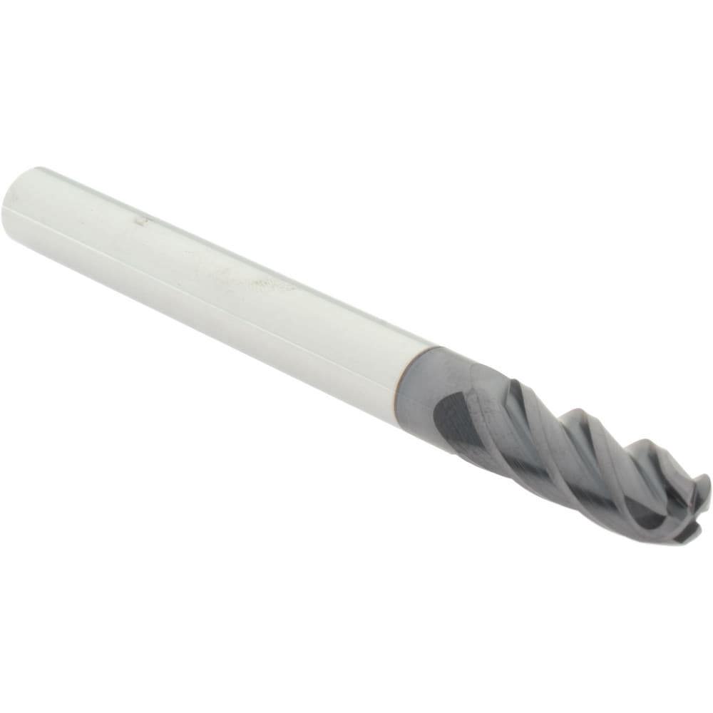 Corner Radius End Mill: 3/8