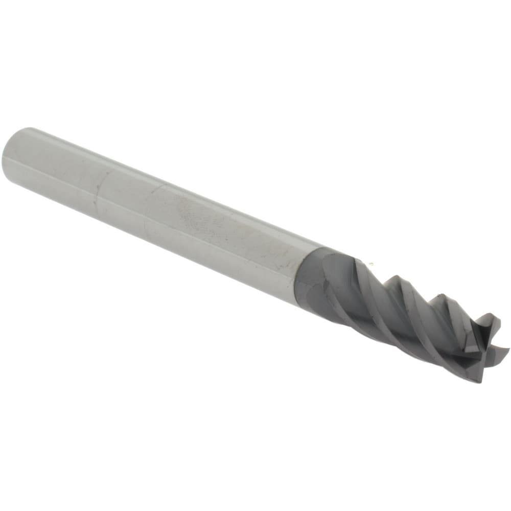 Corner Radius End Mill: 3/8