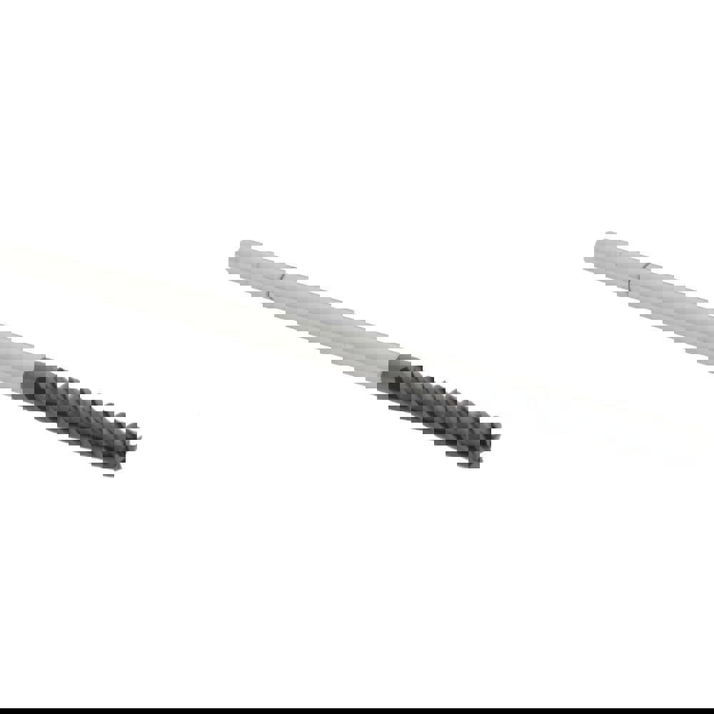 Square End Mill: 4 Flutes, Solid Carbide