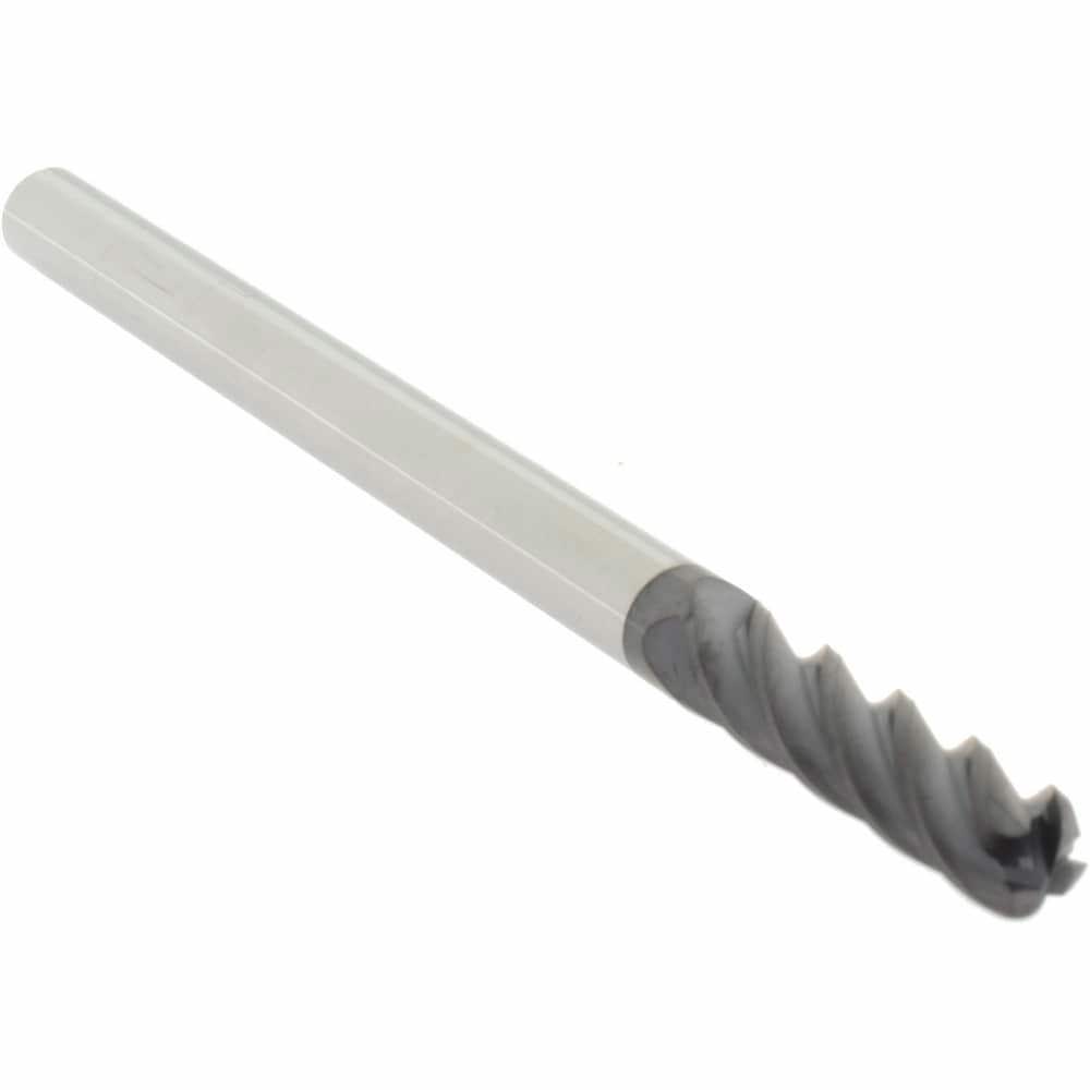 Corner Radius End Mill: 3/8