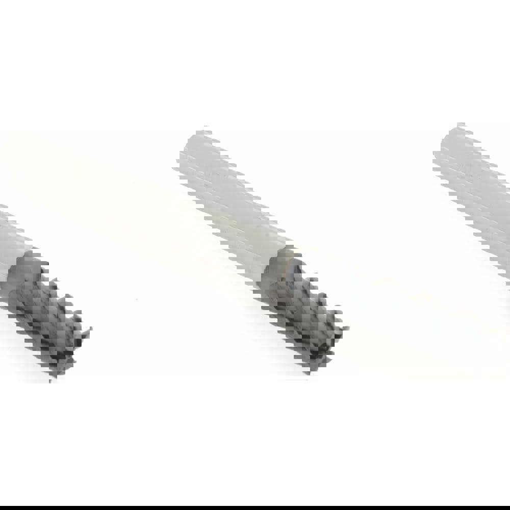 Square End Mill: 4 Flutes, Solid Carbide