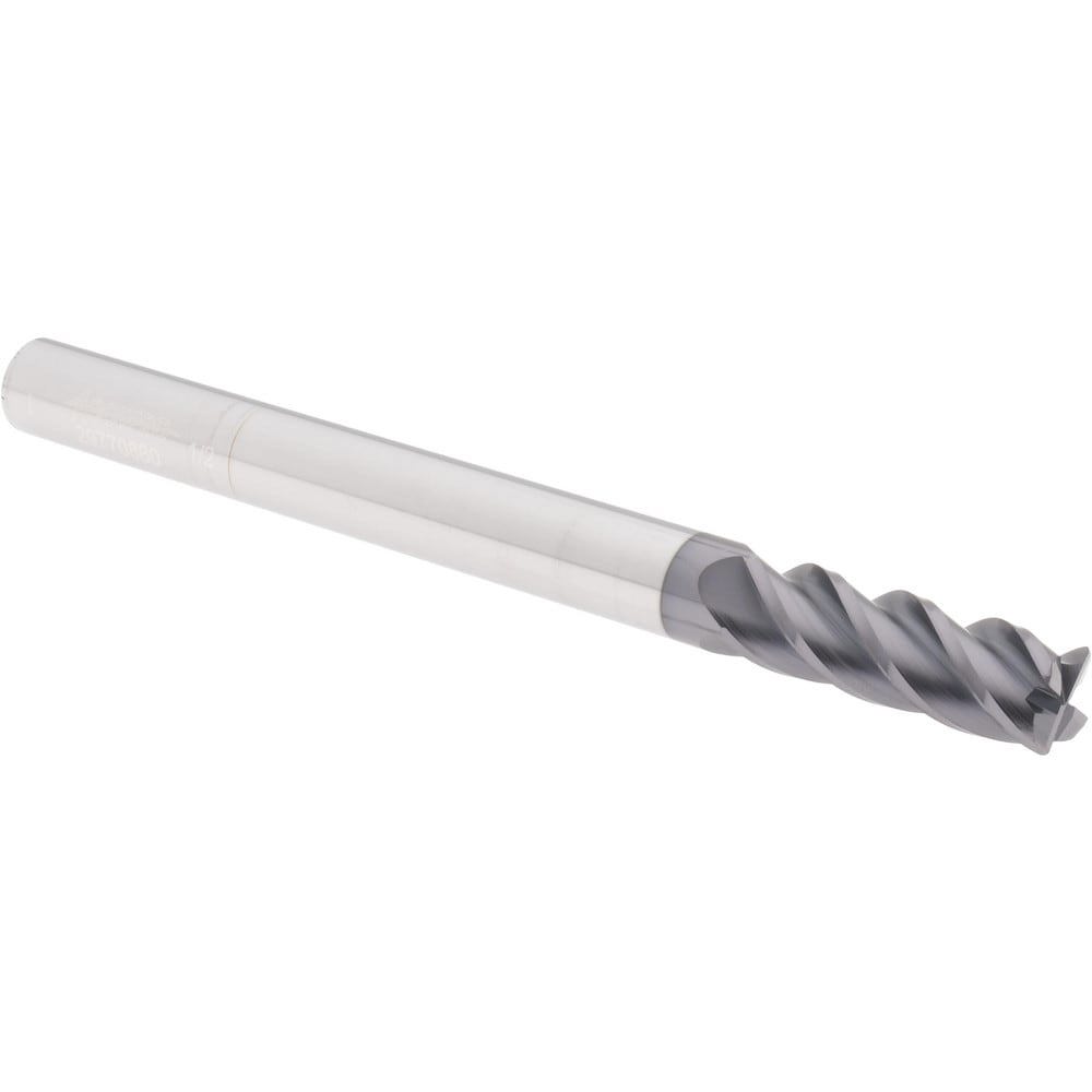 Corner Radius End Mill: 1/2