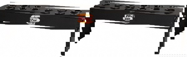 5 Tool Capacity, Toolholder Size 50, Benchtop, Portable Steel Tool Holder Rack and Tray with Nylon Inserts