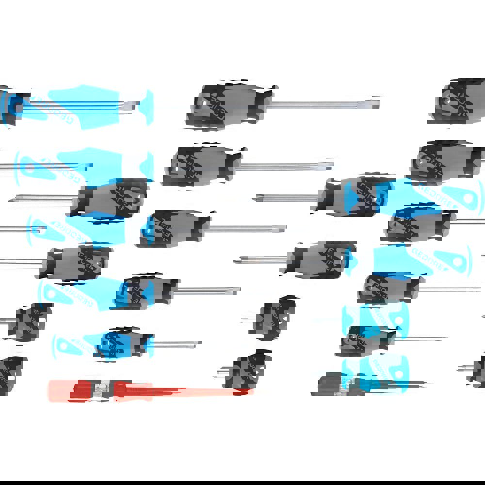 Screwdriver Set: 10 Pc, Phillips