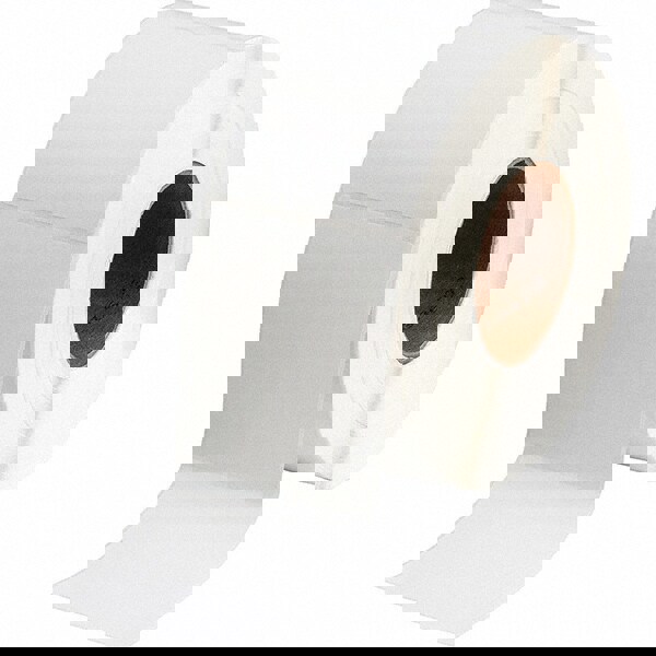 Label Maker Label: White, Polyester, 270 per Roll, 1 Roll