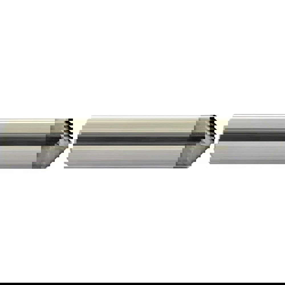 Barrel Cutter End Mills; End Type: Taper Form ; Material: Solid Carbide ; Taper Angle Per Side: 45.00 ; Length of Cut (Inch): 1/4 ; Finish Coating: AlTiN+ ; Shank Diameter (Inch): 1/2