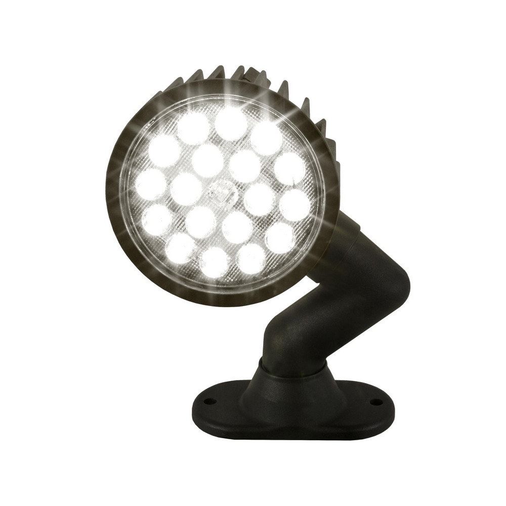 Towing Lights; Type: LED ; Color: Clear ; Length (Inch): 5 ; Width (Inch): 6-9/16 ; Voltage: 12-24V ; Material: Aluminum; Polycarbonate