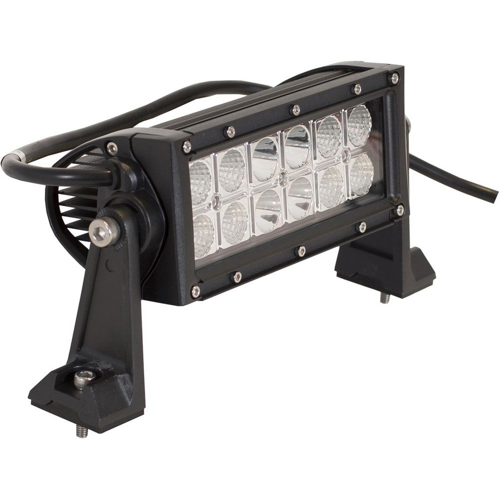 Towing Lights; Type: LED ; Color: Clear ; Length (Inch): 8 ; Width (Inch): 10-5/8 ; Voltage: 12-24V ; Material: Aluminum; Polycarbonate