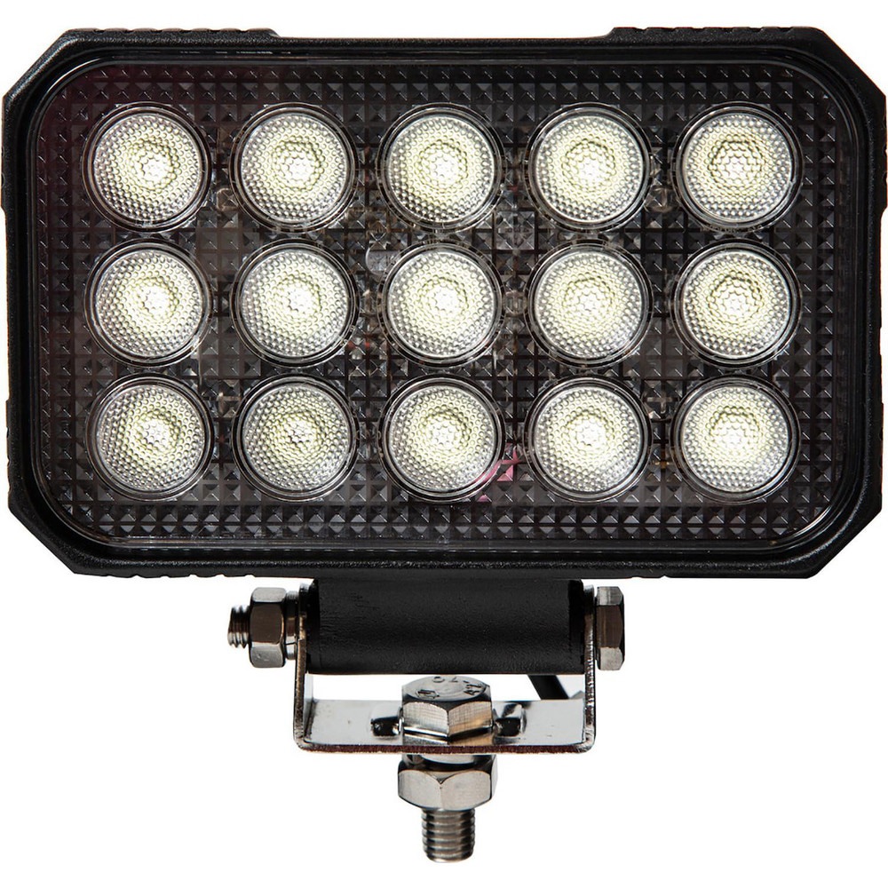 Auxiliary Lights; Light Type: Flood Beam Light ; Amperage Rating: 6.8000 ; Light Technology: LED ; Color: Clear ; Wattage: 75.000 ; Material: Polycarbonate