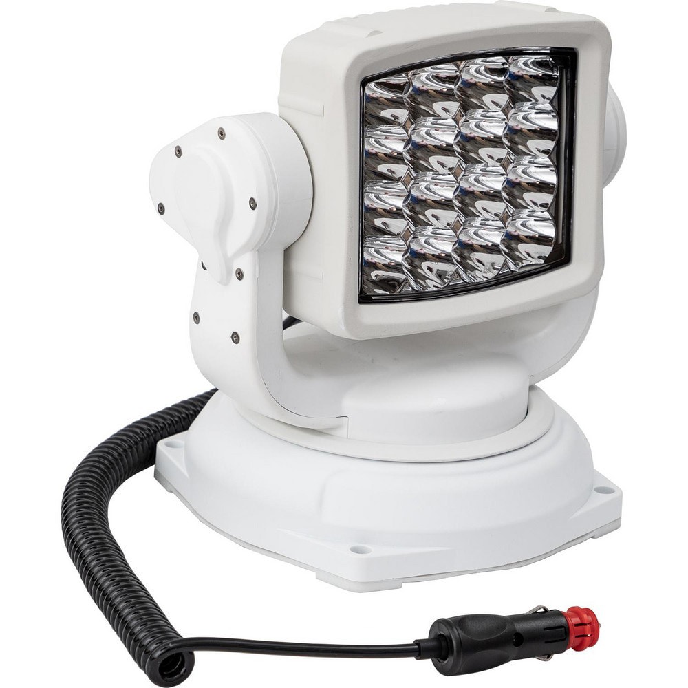 Towing Lights; Type: LED ; Color: White; Clear ; Length (Inch): 7-7/8 ; Width (Inch): 9-19/64 ; Voltage: 12-24V ; Material: Aluminum