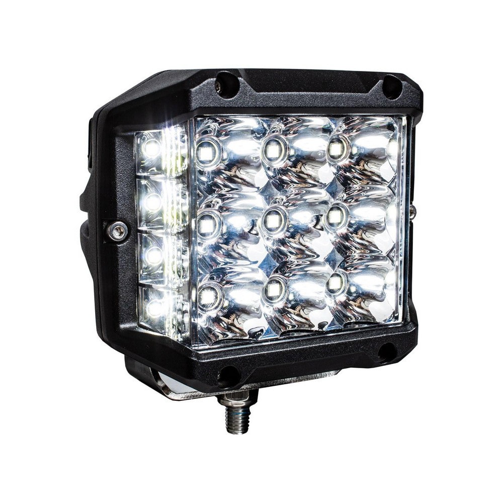 Auxiliary Lights; Light Type: Flood Beam Light ; Amperage Rating: 4.1700 ; Light Technology: LED ; Color: Clear ; Wattage: 18.000 ; Material: Polycarbonate
