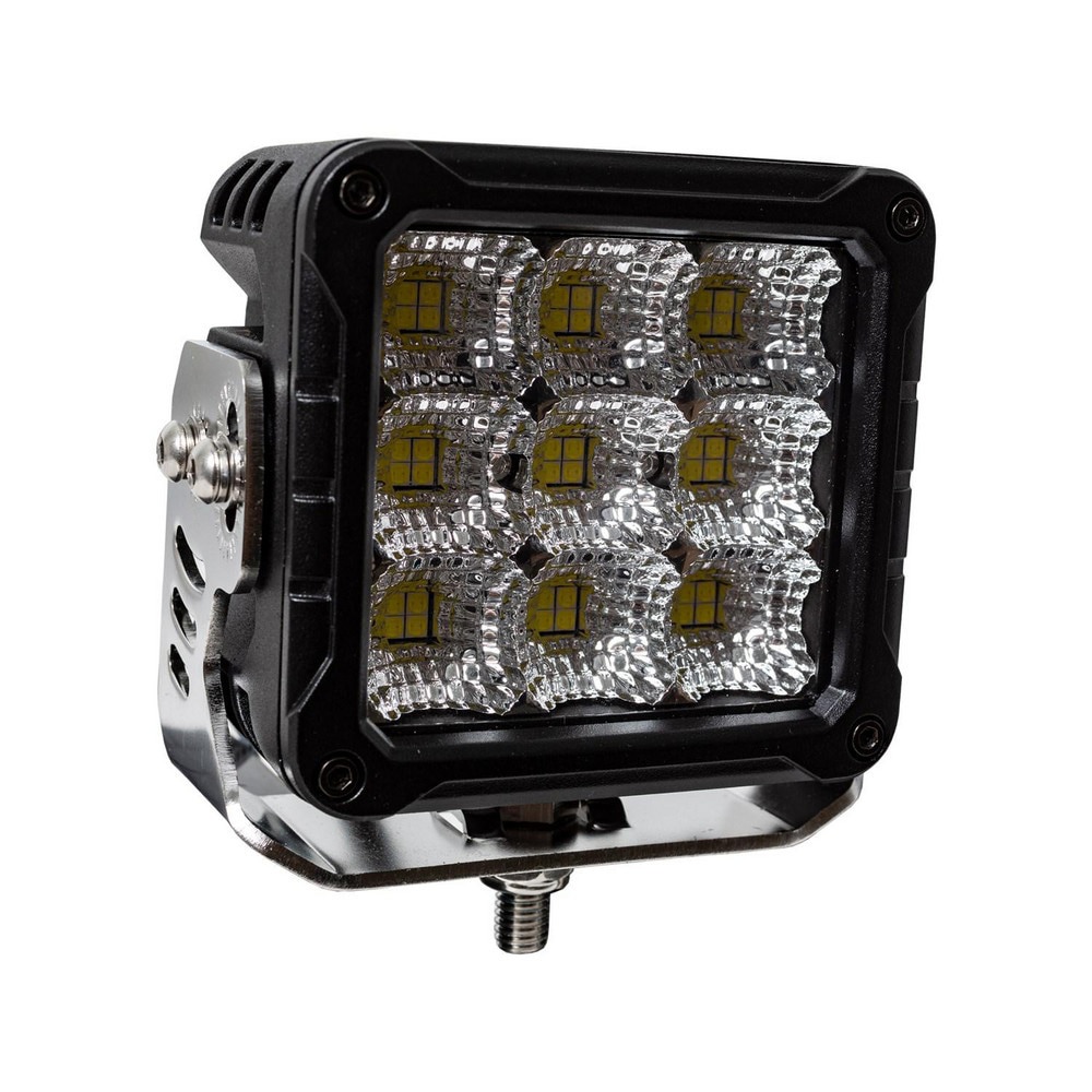 Auxiliary Lights; Light Type: Flood Beam Light ; Amperage Rating: 10.0000 ; Light Technology: LED ; Color: Clear ; Wattage: 120.000 ; Material: Polycarbonate
