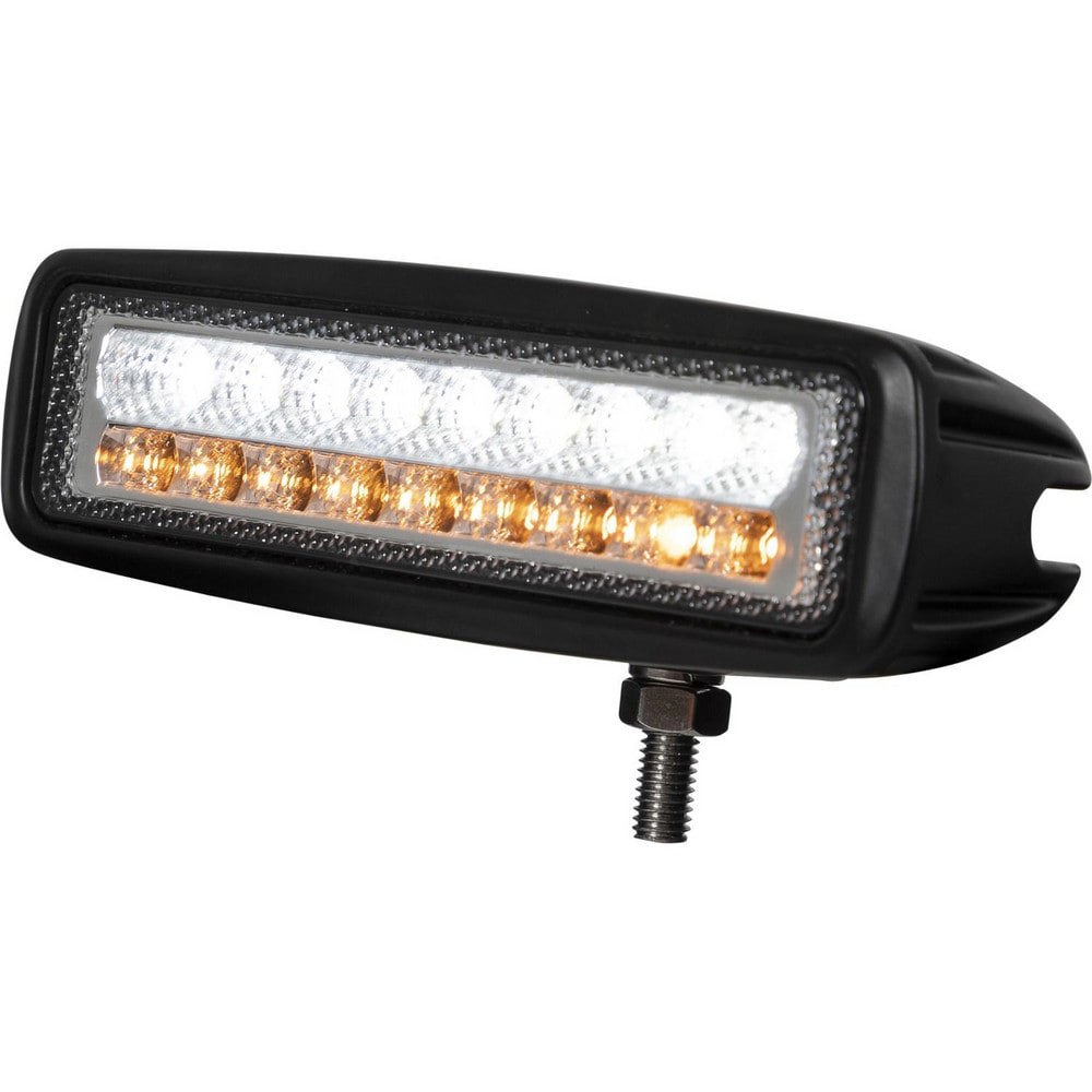 Auxiliary Lights; Light Type: Flood Beam Light ; Amperage Rating: 1.2700 ; Light Technology: LED ; Color: Amber; Clear ; Material: Polycarbonate ; Voltage: 12