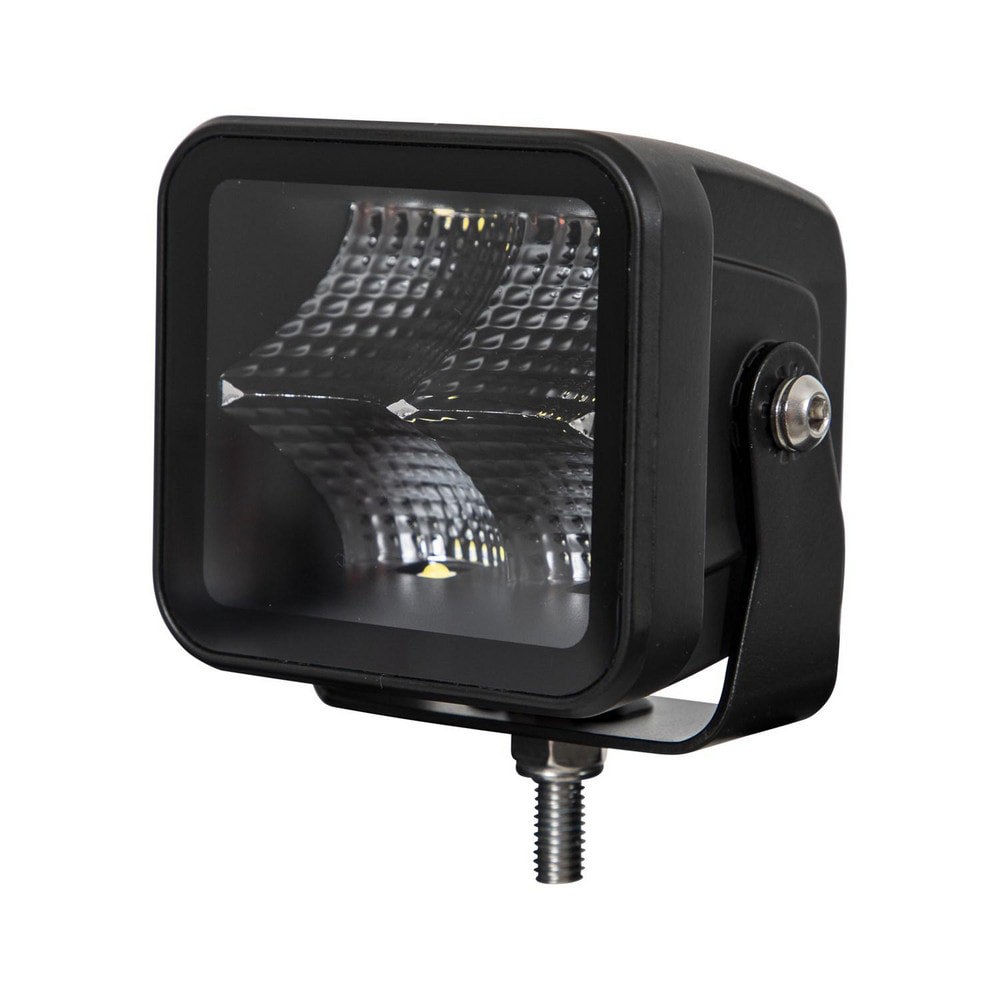 Auxiliary Lights; Light Type: Flood Beam Light ; Amperage Rating: 3.3900 ; Light Technology: LED ; Color: Clear ; Material: Polycarbonate; Aluminum ; Voltage: 12-24