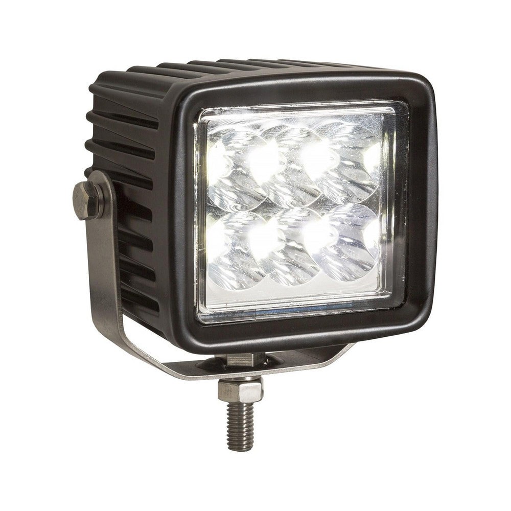 Auxiliary Lights; Light Type: Spot Light ; Amperage Rating: 1.5000 ; Light Technology: LED ; Color: Clear ; Material: Polycarbonate ; Voltage: 12-24