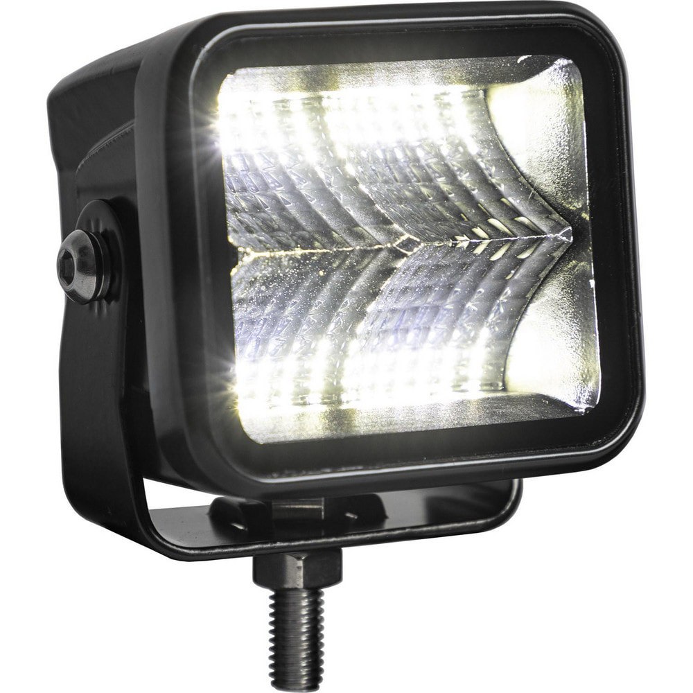 Auxiliary Lights; Light Type: Flood Beam Light ; Amperage Rating: 1.5000 ; Light Technology: LED ; Color: Clear ; Material: Polycarbonate ; Voltage: 12-24