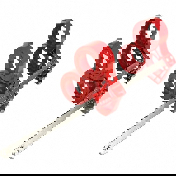 Pneumatic Lockout: 4 Padlocks Max, 0.281