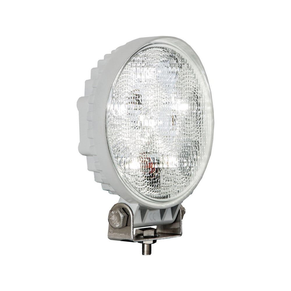 Auxiliary Lights; Light Type: Flood Beam Light ; Amperage Rating: 1.5000 ; Light Technology: LED ; Color: Clear ; Material: Polycarbonate ; Voltage: 12-24