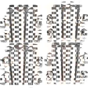 16 ZN 150# FLG NUT/BLT SET