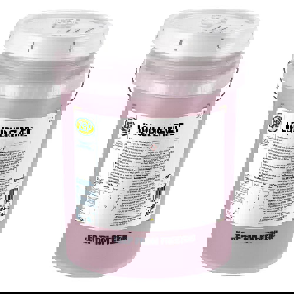 Ice & Snow Melter & De-Icer: Ethylene Glycol & Triethanalamine, Liquid, 5 lb Pail