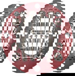 12 150# ZN RR 1/16 FF NBG SET