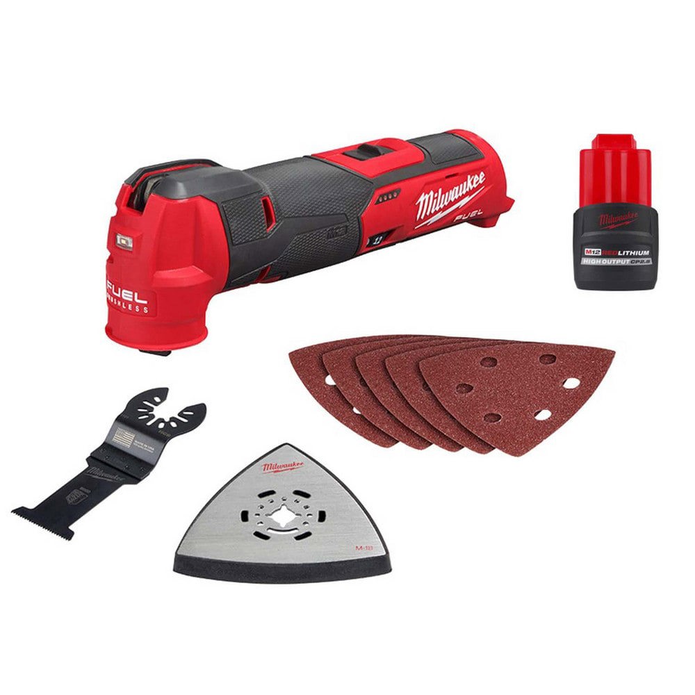 Rotary & Multi-Tools; Product Type: Oscillating Multi-Tool ; Batteries Included: No ; Oscillation Per Minute: 11000 to 20000 ; Battery Chemistry: Lithium-ion ; Voltage: 12.00 ; Handle Type: Straight