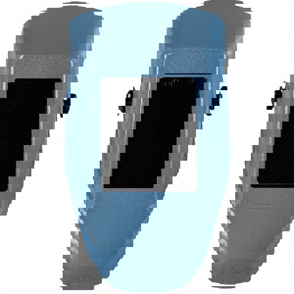 Welding Helmet: Blue, Thermoplastic, Shade 10