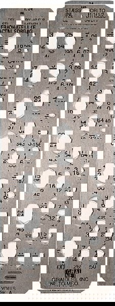 1/16 Inch to 1/2 Inch Hole Size Drill Gage