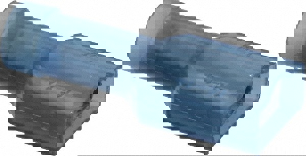 Wire Disconnect: Female, Blue, Nylon, 16-14 AWG, 1/4