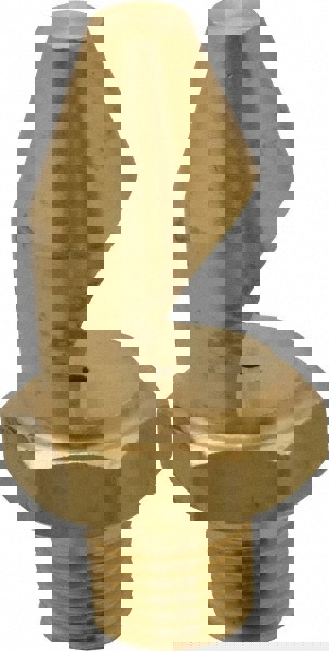 Brass Impact Fan Nozzle: 1/4