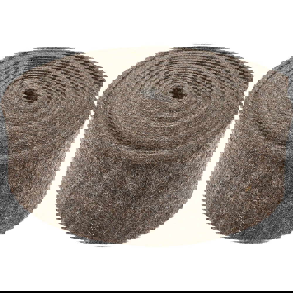 1/4 Inch Thick x 2 Inch Wide x 10 Ft. Long, Felt Stripping