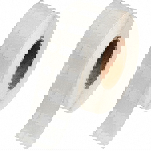 Label Maker Label: White, Polypropylene, 1