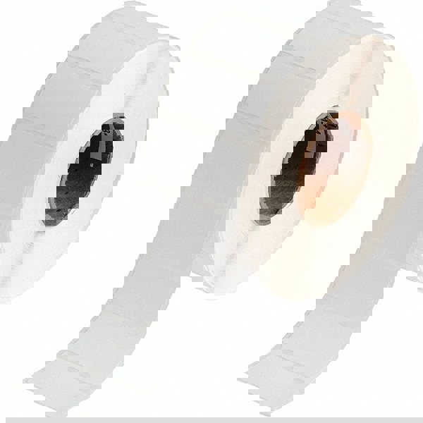 Label Maker Label: White, Polypropylene, 2