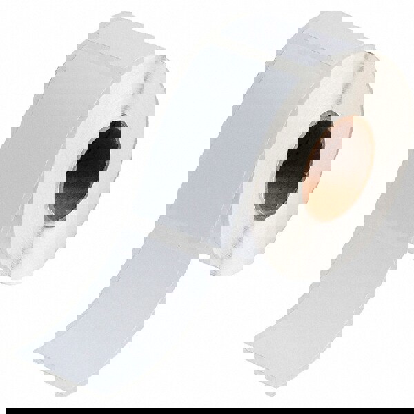 Label Maker Label: White, Polyester, 2-11/64