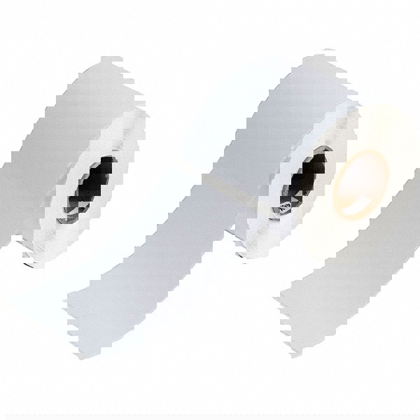 Label Maker Label: White, Vinyl, 4-1/8