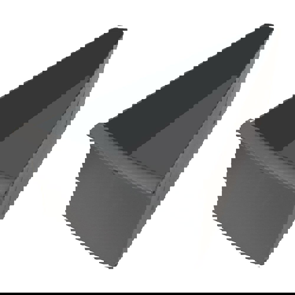 Plastic Triangle Bin: Gray