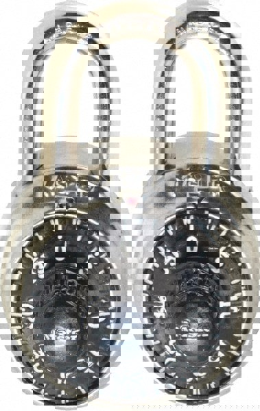 Combination Lock: Steel, 1-7/8