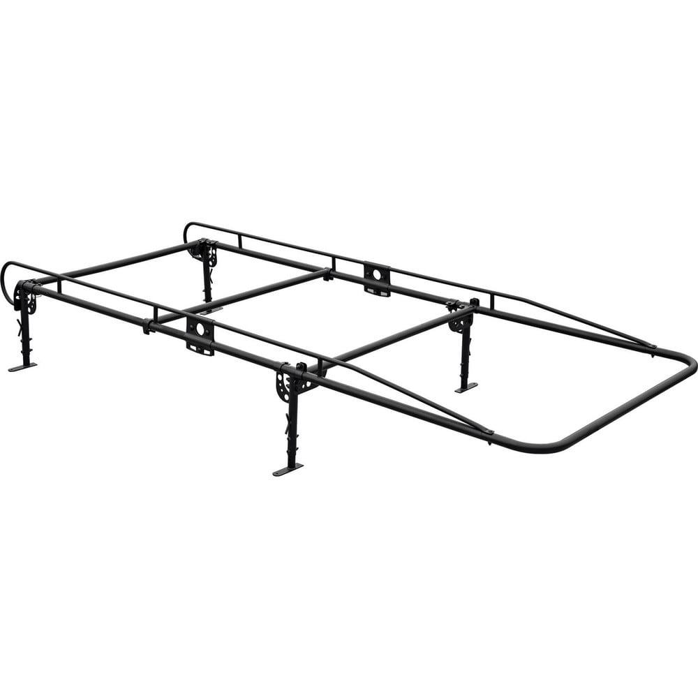 Pick-Up Bed Ladder Racks; Capacity: 1000 lb ; Color: Black ; Length: 186 ; Height (Inch): 66 ; Minimum Bottom Width: 66 (Inch); Type Of Power: Manual