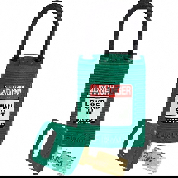 Lockout Padlock: Keyed Different, Nylon, 0.7