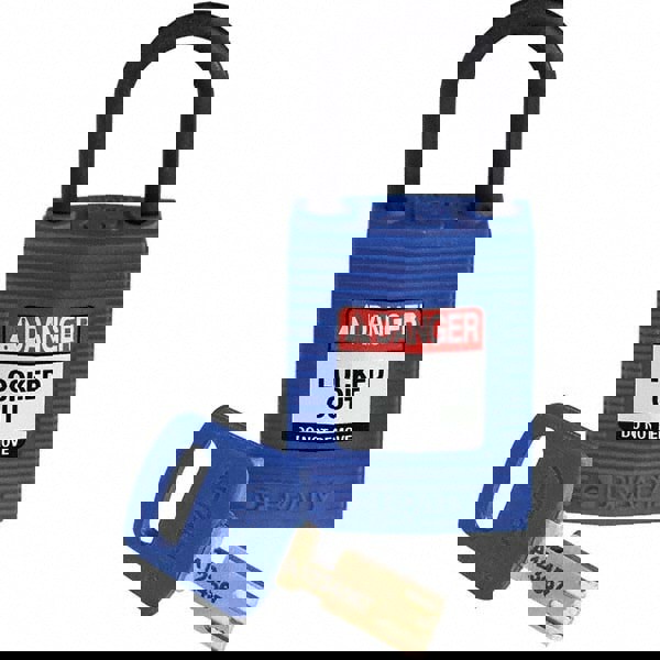 Lockout Padlock: Keyed Different, Nylon, 0.7