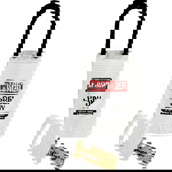 Lockout Padlock: Keyed Different, Nylon, 0.7