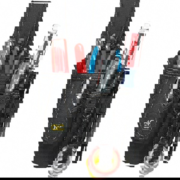 Holder: 4 Pockets, Polyester, Black