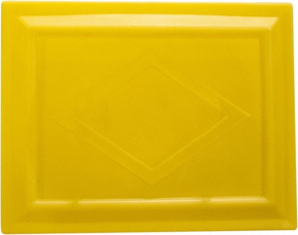 123 Gal, 250 mil, Polyethylene Tote Bin Lid