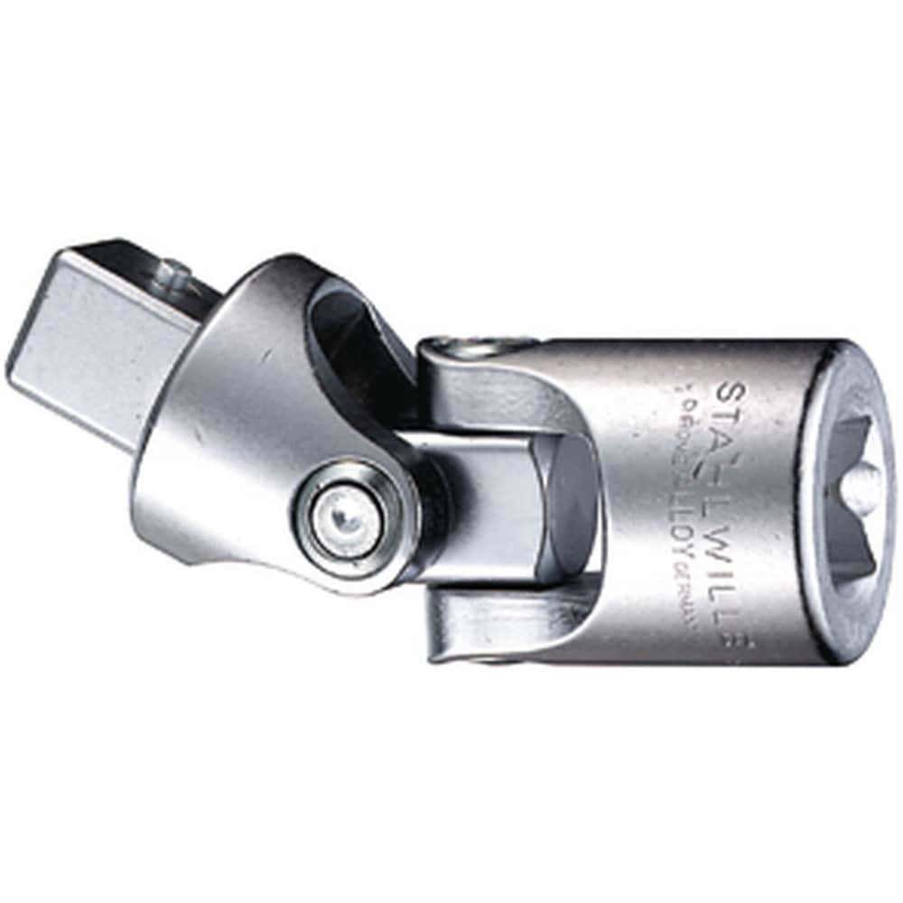 Socket Adapters & Universal Joints; Joint Type: Pin & Block ; Male Size: 3/4 ; Female Size: 3/4 ; Maximum Operating Angle: 300 ; Overall Length (Decimal Inch): 4.3400 ; Finish: Chrome-Plated