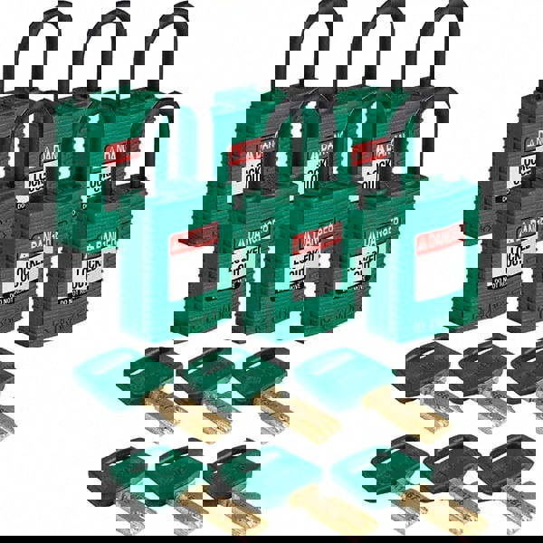 Lockout Padlock: Keyed Alike, Nylon, 0.7